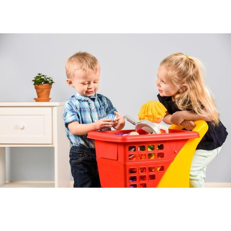 Playmarket Play Go Up Shopping Cart Grey