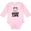 thumbnail image 3 of Inktastic Goat Life Boys or Girls Long Sleeve Baby Bodysuit, 3 of 5