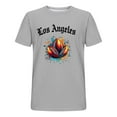 thumbnail image 4 of Tops para hombre, blusas y camisas de manga corta con cuello redondo para hombre, jersey informal con cuello redondo estampado para hombre, pantalones cortos deportivos para fitness, blusa de poliéste, 4 of 5