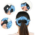 thumbnail image 4 of FFIY 2 Pcs Diving Mask Strap Cover, Neoprene Swim Mask Slap Strap Cover Hair Protector for Dive and Snorkel Masks, Dive Wrapping Strap with Rear Blank Design Ideal for Long Hair, 4 of 7