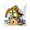 #A02-B, variant on 18" x 18" Linen Summerween Pillow Cover, Double-Sided Frog Ghost Beach Pumpkin Print Throw Pillowcase, Halloween Tropical Decor Cushion Cover for Indoor & Outdoor Use