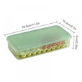 thumbnail image 4 of BOLLSLEY Ice Cube Tray With Lid and Bin | 1/2/4-Layer Silicone Ice Tray Kitchen Bar Ice Cube Maker Tray Holder Mold Container Box with Lid For Freezer Good Size Ice Bucket, 4 of 6