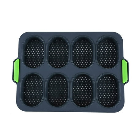 

Perforated Silicone Bread Mold Non-Stick Mold Baguette Tray Pan Perfored Pan Food Grade Silicone New