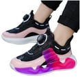 thumbnail image 3 of Leozcaa Boys Girls Sneakers Kids Lightweight Breathable Athletic Running Tennis Shoes for Little Big Kid, 3 of 9