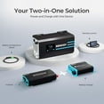 thumbnail image 2 of Renogy 2000W 12V Pure Sine Wave Inverter Charger w/ LCD Display, Auto Transfer Switch, Compatible with Lithium Battery, 12V DC to 120V AC, Surge 6000w, 2 of 9