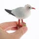 thumbnail image 3 of Estatua de gaviota náutica, figura de gaviota en miniatura para el hogar, coche, pastel, casa en miniatura, 3 of 7