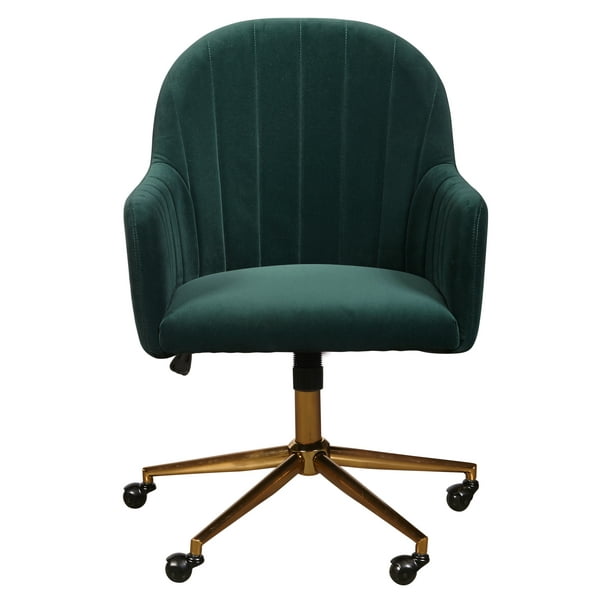 Upholstered Channel Tufted Office Chair, Best Tufted Office Chair