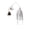Silver Back, variant on Duckett Fishing BD Spinnerbait Double Colorado Life-Like Action Fishing Lure, White Chartreuse, 3/4 oz