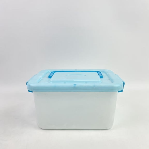 KUIKUI Plastic bins,Clear Plastic Storage Bins with Lids Stackable Storage Bins