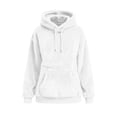 thumbnail image 4 of Hoodie With Pouch Pet Carrier Animal Holder Cat & Dog Pocket Oversized Casual Fashion Fall Winter Hoodies Sweatshirts (S, White), 4 of 8