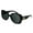 Black, variant on VE 4387 Plastic Womens Rectangle Sunglasses Havana 56mm Adult
