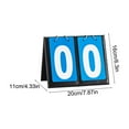 thumbnail image 2 of Portable 2 Digit Match Scoreboard with Flip Score Display, Waterproof and Scratch-Resistant for Sports Tournaments, Indoor and Outdoor Games, Easy Operation and High Visibility, 2 of 5