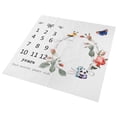 thumbnail image 3 of Newborn Photography Background, Polyester Cotton Material Monthly Growth Photography Cloth Avoid Possible Steam Damage Very Convenient  for Birthday Baby Shower, 3 of 8