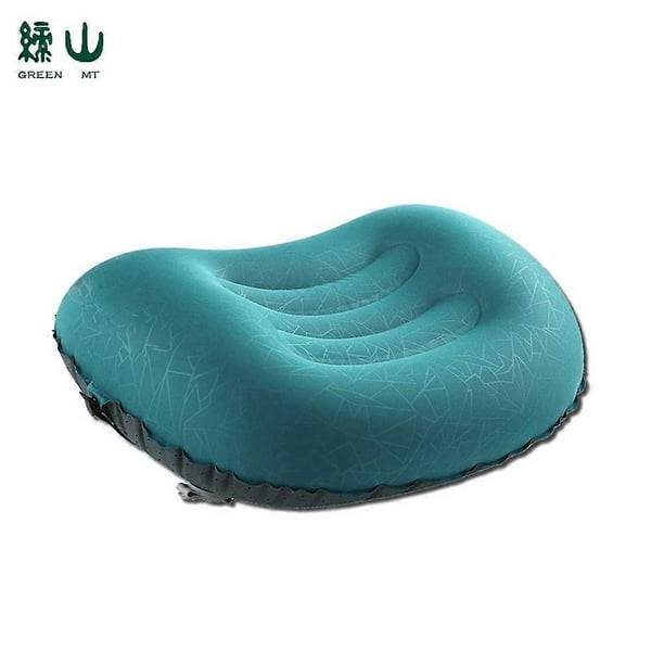 Ultralight Inflatable Travel/Camping Pillow - Compressible, compact, inflatable, comfortable, ergonomic pillow for neck and waist support, allowing yo