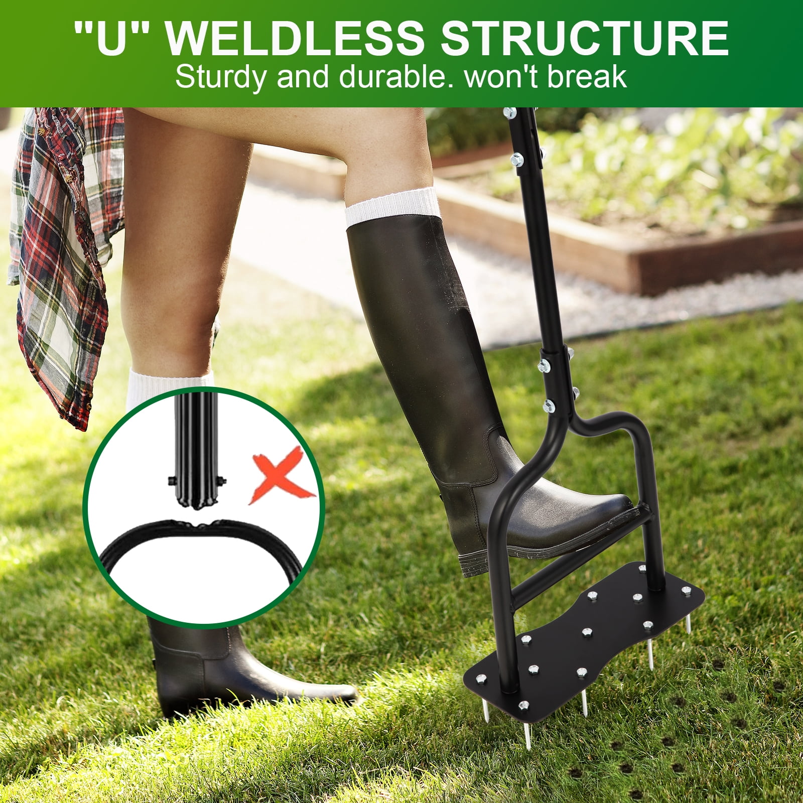 SANCAT 11.02 in Spike Lawn  Aerator