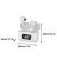 thumbnail image 5 of Liquidación Total, Auriculares Bluetooth 2025 nuevos con pantalla digital, intrauditivos, verdaderamente inalámbricos, deportivos, de largo alcance, con reducción de ruido Akmoler, 5 of 9