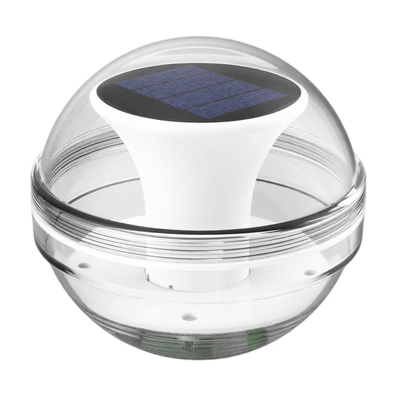 Floating Solar Pool Light Ball, Waterproof RGB Color Changing Solar LED Globe Lamp, Solar Floating Light for Swimming Pool Pond Fountain Garden Landscape Night Decor,4.13*3.94 in.