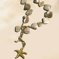 thumbnail image 6 of RUISINERY Shell Starfishes Necklace Statement Necklace Starfishes Pendant Necklace Exaggerated Neck Jewelry Suitable for Beach Sty, 6 of 7
