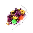 thumbnail image 2 of OUNONA 6pcs Assorted Color Cheerleading Hand Flower PVC Sequin Wristband Props for Dance and Sports Events, 2 of 6