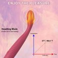 thumbnail image 2 of TLUDA G-Spot Clitoral Vibrator, Curved Vibrating Massage Wand Gift for Women, 7 Vibration Modes, Red, 2 of 8