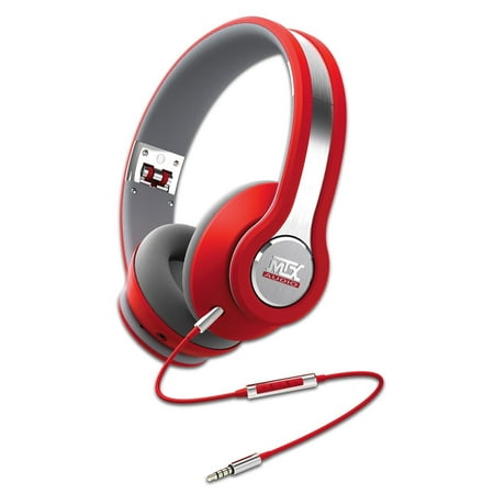 MTX Audio IX1-Red Street Audio On Ear Acoustic Monitors -