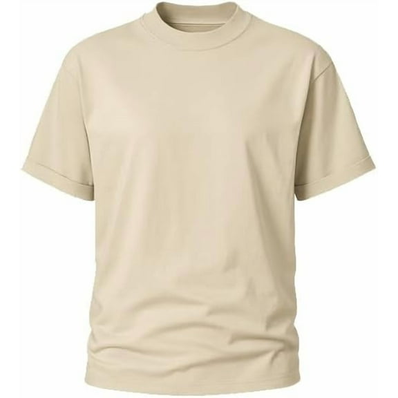 Classic Unisex Crew Neck T-Shirt – Soft Cotton Short Sleeve Tee for Men & Women – Casual Everyday Shirt