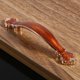 thumbnail image 2 of Estilo Vintage gabinete tira hogar cajón cocina armario closet bar perillas manijas 12 # ámbar rojo, 2 of 2