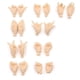 thumbnail image 3 of 9 pares de sellos corporales hechos , suministros de bricolaje, accesorios para Neo Doll,, 3 of 6