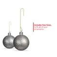 RNDs 300 Pack Ornament Hooks Christmas Tree Decorating Hangers Metal