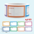 thumbnail image 2 of (syf-03 500 stickers) 4 Rolls 500 Piece Food Freezing Sticker Labels, Kitchen Stickers Labels 25x40mm, 2 of 3