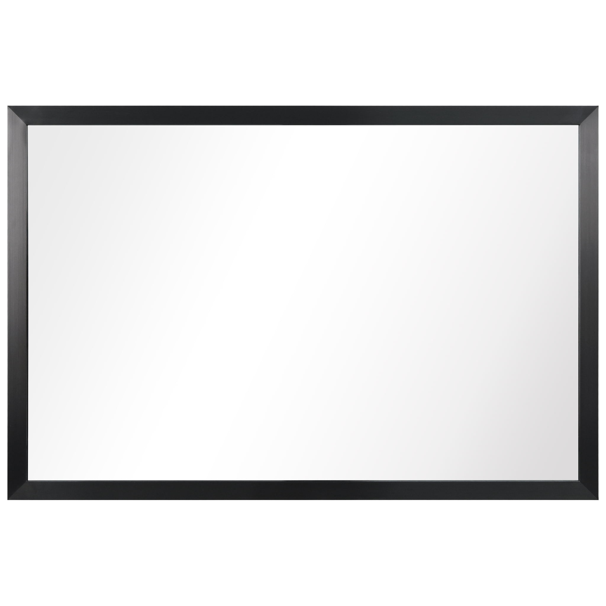 Empire Art Direct Contempo Stainless Steel Gold Wall Mirror Brushed Black 20" x 30" Black