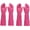 Pink, variant on Dishwashing gloves 2 Pairs for kitchen,Rubber cleaning gloves,Long dish gloves reuseable.