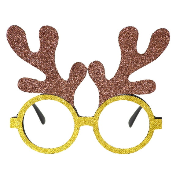 PPgejGEK Stocking Stuffers for Kids Christmas Glasses Frame Stereo Glasses Adult and Children Decoration Festival Gift
