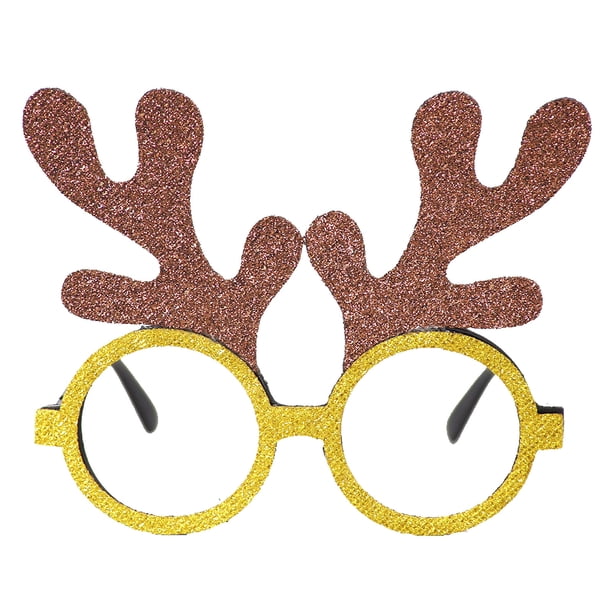 Xihbxyly Liquidación de Ropa de Mujer Marco de Gafas Navideñas, Gafas Estéreo, Decoración para Adultos y Niños.