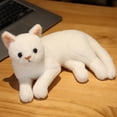 thumbnail image 4 of GENEMA 32cm/12inch Stuffed Cotton Plush Cat Doll Super Soft Realistic Kitty Doll Toy, 4 of 17