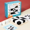 thumbnail image 4 of SPOORYYO Wooden Hidden Block Puzzle, Logic Brain Teaser Game, Creative Pattern Building Tabletop Puzzle, 4 of 9