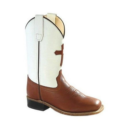 Children's Old West 9 Inch Broad Square Toe Goodyear Welt Cowboy