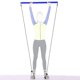 thumbnail image 3 of Portable Bar Kit Muscle Toning Bar with 8 Shaped Resistance Bands 2.8M Adjustable Jump Rope Home Gym Exercise Fitness Body Workout, 3 of 5