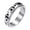 Style 10, variant on Stainless Steel Fidget Anxiety Ring for Women Men Fidget Spinner Ring Jewelry