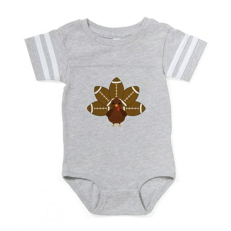

CafePress - Football Turkey - Cute Infant Baby Football Bodysuit