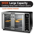 thumbnail image 3 of Gourmia - Freidora de aire para horno tostador, 17 presets de cocina, 1700 W, horno de freidora de aire digital de puerta francesa, accesorios de capacidad de 24 L, estante de convección, charola para, 3 of 5