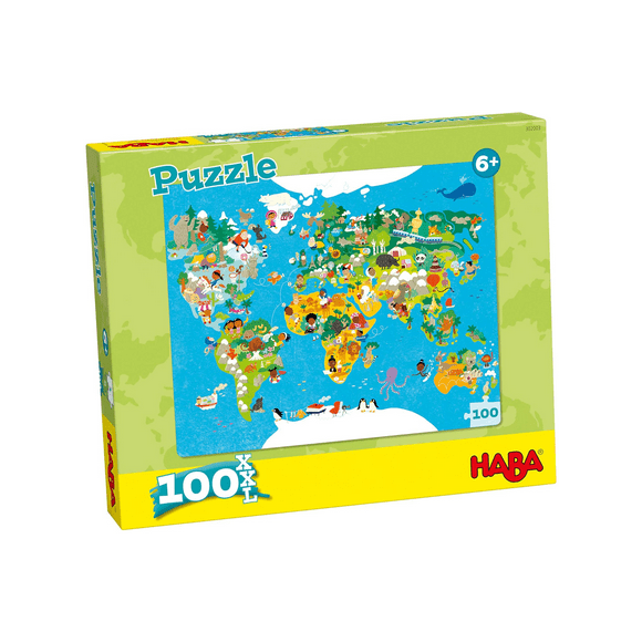 302003 - Puzzle de Cartes du Monde