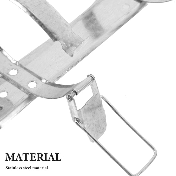 Masteelf 2pcs Fire Extinguisher Mount Brackets Stainless Steel Heavy Duty Wall Mount for Home Car Truck