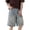 Blue, variant on Mens Jorts Y2k Baggy Vintage Grunge Jean Shorts Knee Length Relaxed Fit Denim Shorts (Blue L)