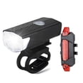 thumbnail image 1 of Juego de Luces Recargables para Bicicleta: 3 Modos de Luz Delantera y Trasera, Fácil de Instalar, Resistente Al Agua, Luces de Seguridad para Ciclismo., 1 of 5