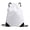 White, variant on Sports Bag for Everyday Use with Front Zipper Pocket and Inner Compartments – Lightweight Backpack for Sports Gym Travel and Daily Activities, 44cm×34cm, Red