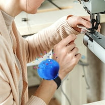 FRCOLOR Slap Bracelet Pin Cushion Wrist Mounted Pin Holder Sewing Pin Cushion Embroidery Needle Pin Cushion Wrist Band Sewing Supply