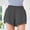 *Gray, variant on ClodeEU Women's High Waisted Athletic Shorts, Quick Dry Loose Fit Running Shorts with Liner, Elastic Waist Workout Shorts Black,Women's Plus L