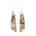 thumbnail image 4 of Bohemian Emperor Stone Geometric Pendant Earrings, 4 of 5