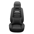 thumbnail image 3 of Zorion Excavator Seat Cover Dustproof PU Leather Breathable Comfortable Replacement Grey, 3 of 9